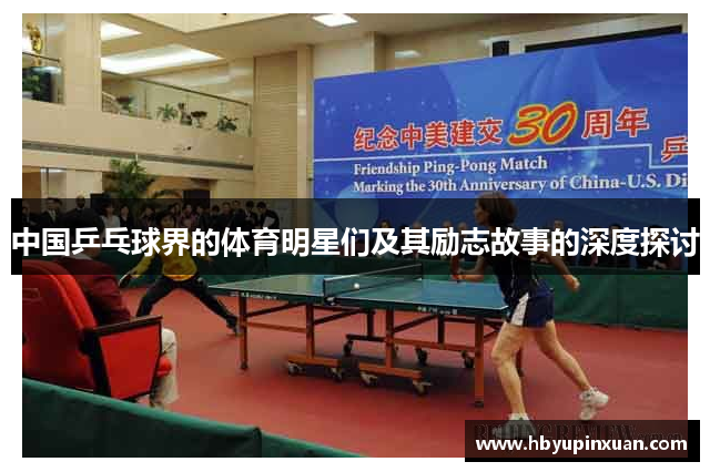 中国乒乓球界的体育明星们及其励志故事的深度探讨